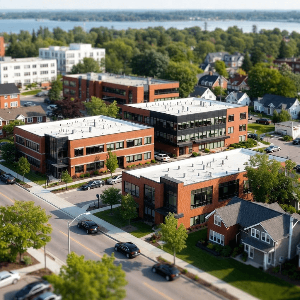 Insurance in Barrie Ontario skyline